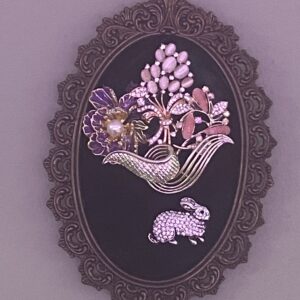 Flower Basket with Bunny