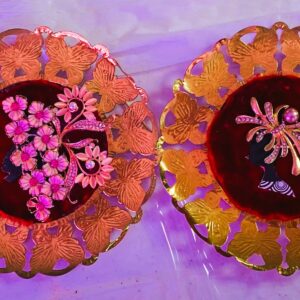 Ladies of the Ky Derby in their lovely Derby Hats Set of 4